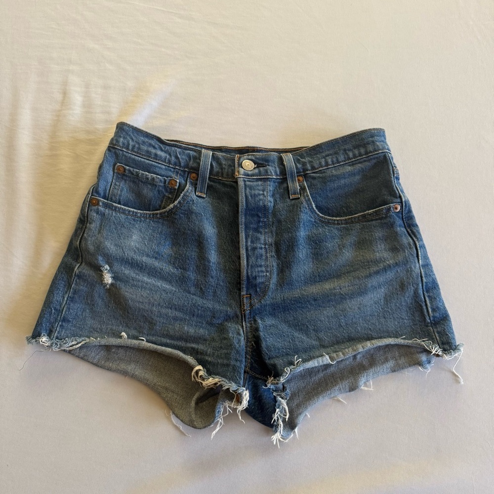 Levi's Classic Blue Jean Shorts